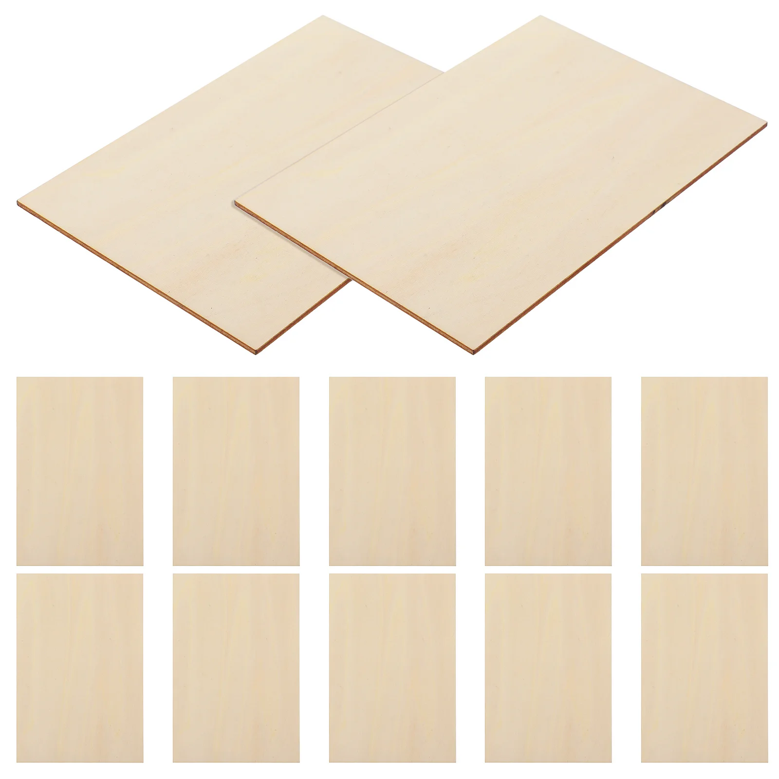 

15pcs Linden Wood Slices Unfinished Square Wood Pieces For Diy Crafts Blank Wooden Planks Painting Engraving Decor Craft