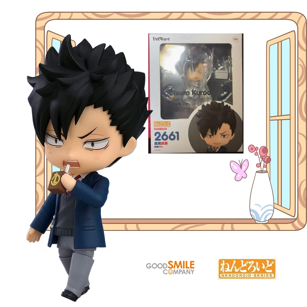 

Genuine Original GSC Nendoroid Series No.2661 Tetsuro Kuroo Anime Figure Collectibles Decorative Items Children's Gifts In Stock