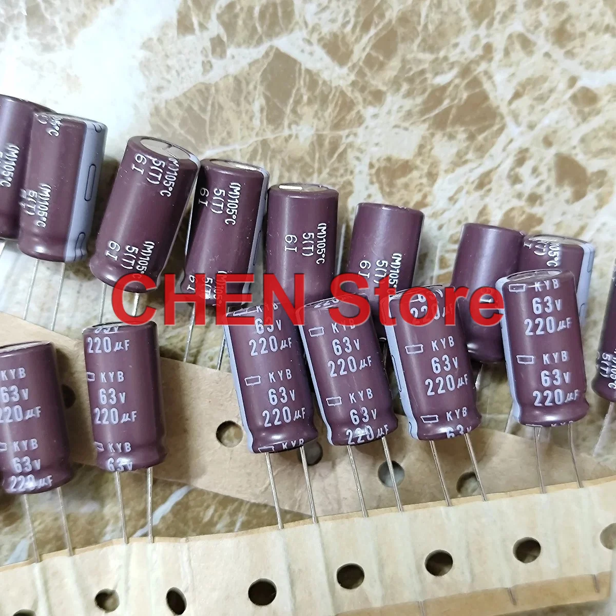 

20PCS/50PCS original NIPPON KYB 220UF 63V 10X20MM 105C NCC electrolytic capacitor CHEMI-CON 63V220UF Free Shipping