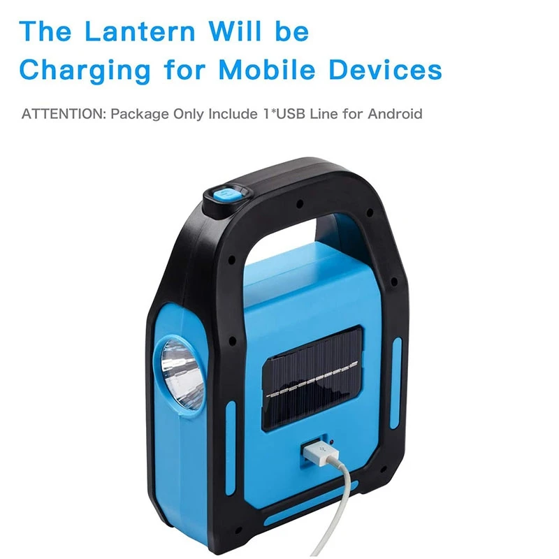 ABXH 3 In 1 พลังงานแสงอาทิตย์ USB แบบชาร์จไฟได้ COB LED Camping โคมไฟ, ชาร์จสําหรับอุปกรณ์, กันน้ําไฟฉายฉุกเฉิน LED Light