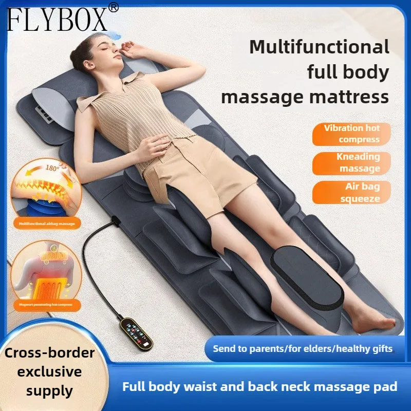 

Новая шейная интеллектуальная электрическая подушка безопасности, массажная подушка, бытовой многофункциональный массажер, массажный матрас, оптовая продажа