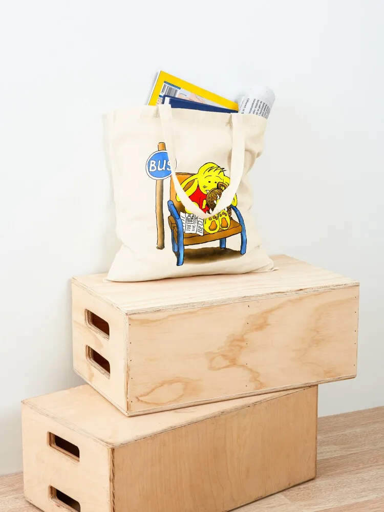 Bus Stop Emmie Tote Bag canvas bags shopper bag woman tote bag canvas personalized tote