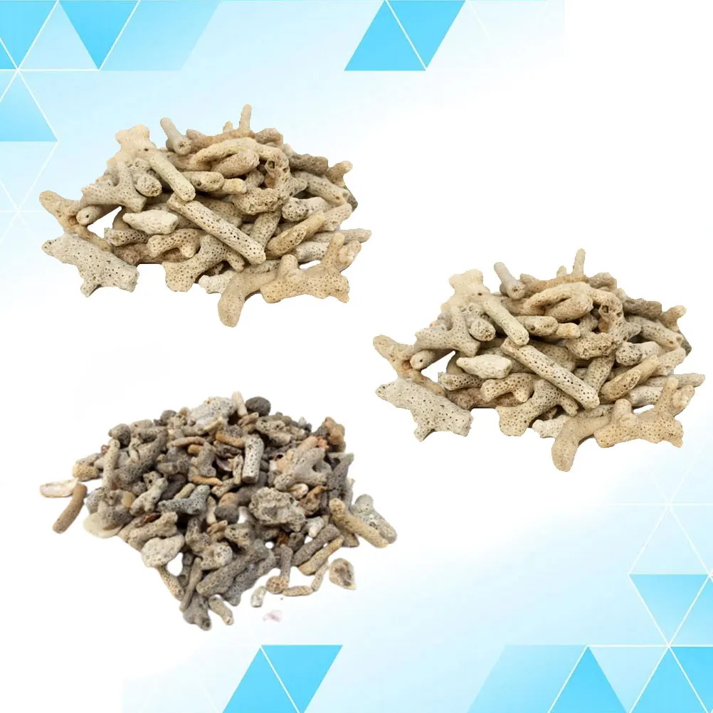 

3 Pcs Filter Material Sand for Fish Tank Aquarium Practical Effective Filtration