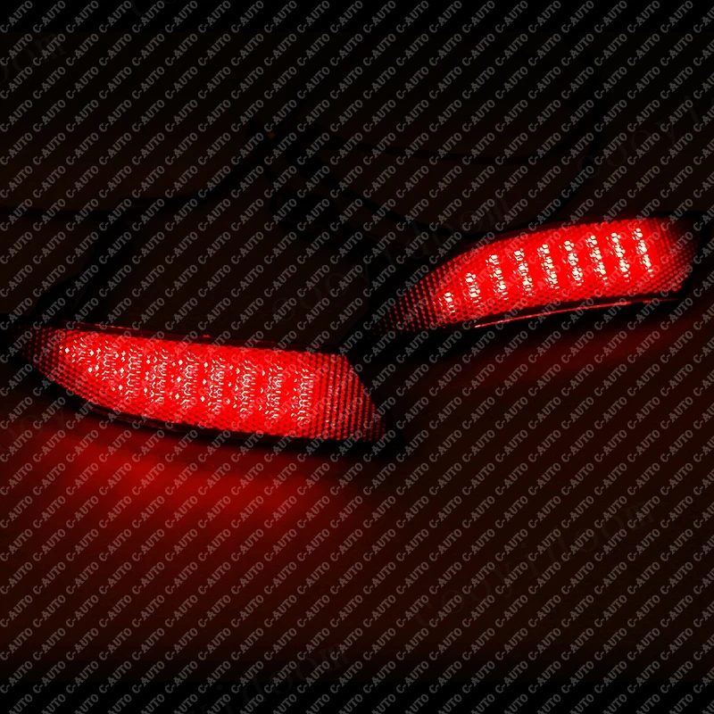 2Pcs LED Rear Bumper Reflector Brake Light Warning Lamp For Ford Focus 3 2012 2013 2014 Sedan Hatchback Car Styling view 6