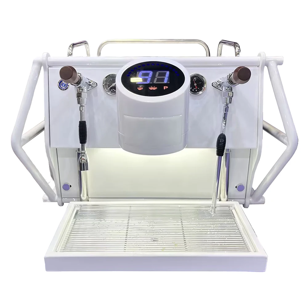 Commercial Espresso Machine 0.8+6L Single-head Coffee Maker Italian FOT Rotary Pump 4500W Automatic Coffee Machine