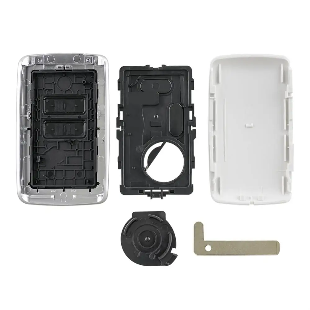 غلاف مفتاح ذكي عن بعد للسيارة ، دخول بدون مفتاح ، 4 أزرار ، مناسب لكوليوس ، رينو ، ميجان ، هيونداي ، ميجا هرتز