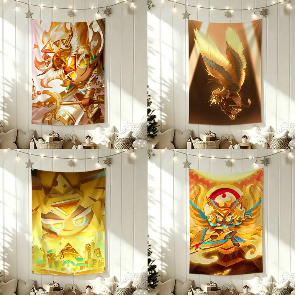 

G-Golden C-Cheese C-Cookie Funny Flags for Bedrooms Home Decor Items Outdoor Decors Garage Decoration Flaga