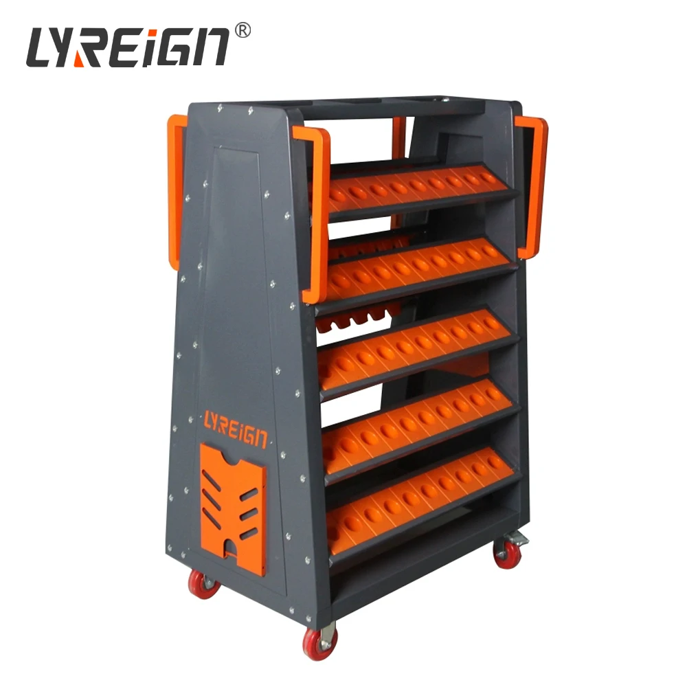 LYREIGN CNC Tool Rest, Mobile CNC Tool Storage Cart/CNC Tool Holder cart , CNC Tool Trolley, CNC Tool Storage Mass Storage CNC H