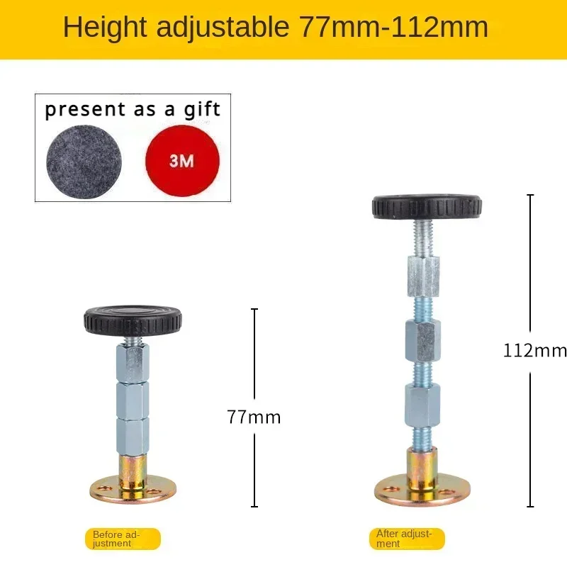 Prevents the Bed From Making Abnormal Noises and Shaking Parts Wood Furniture Legs Fixtures Furniture Anti-fall Device Home image 6