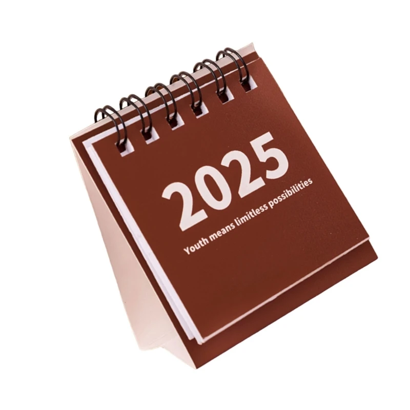 10Count Lịch để bàn hàng tháng 2025 đơn giản, động, để lập kế hoạch hàng ngày