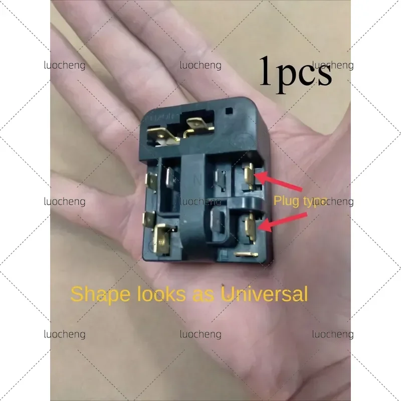 For Refrigerator Compressor Thermal Protector 6SP9035 9009 9038 9018 9037 PTC Start Relay Overload Protector Replacement Part