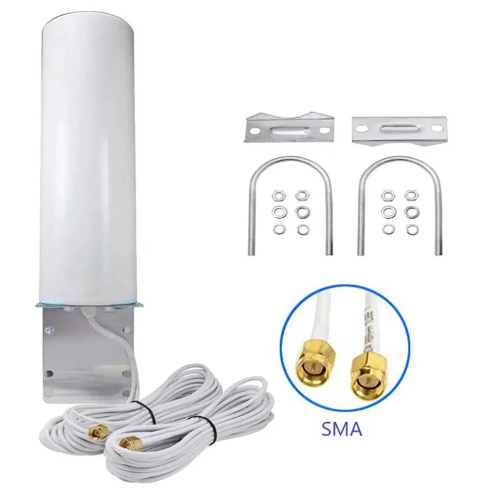 4G LTE Router demodulatore Gateway Antenna Antenna a barilotto di amplificazione del segnale esterno 3G 4G LTE ad alto guadagno