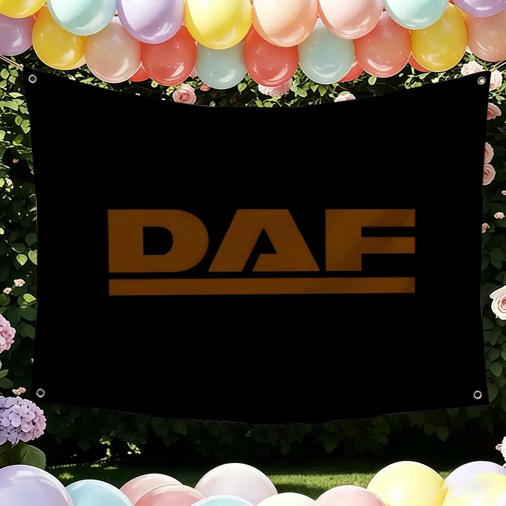 D-dAF Brand Trucks Car Flags Flag Suitable For Party Club Outdoor Interior Wall Art Decoration Banner Gift