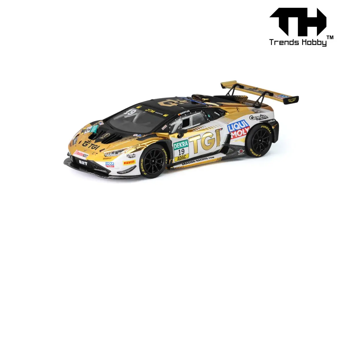 TH 1:64 127 Giftable Huracan GT3 Evo 2-DTM Diecast Model Car
