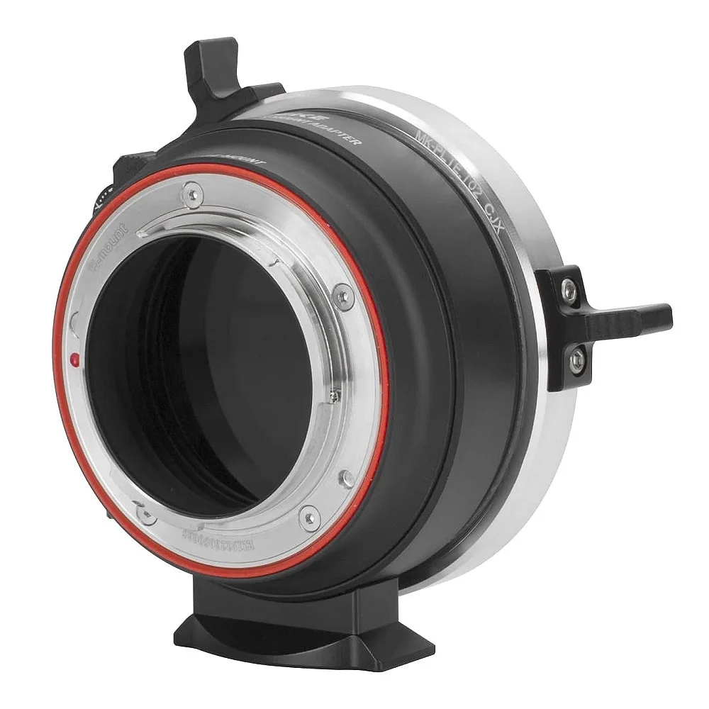 Meike MK-PLTE-C Cinema Lens Adapter Ring with Drop-in Filter ND UV for ARRI PL-Mount Lenses to Sony E Mount A9 A7III A7II A7 A7R