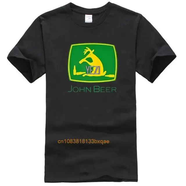 Uxceng Men T-shirt John Beer Tractor