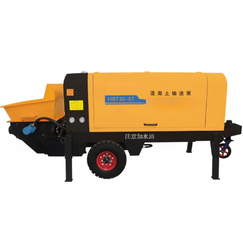 YG Concrete Pump Machine Directly Sell New Small Concrete Pumps and High-power Concrete Delivery Pumps Machine Price for Sale