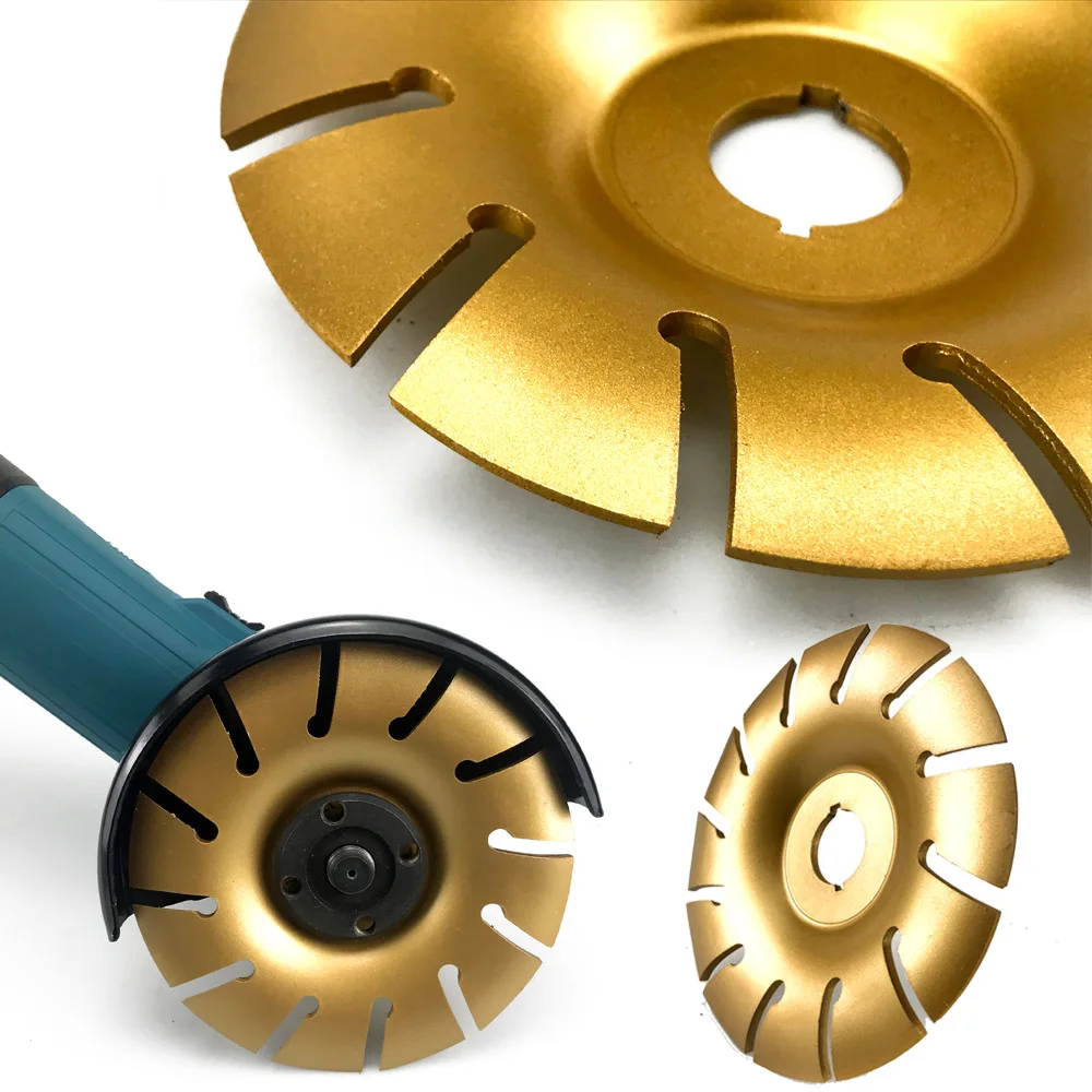 95-125 مللي متر زاوية طحن عجلة الخارجية تشكيل سكين أداة القطع المستخدمة لآلة طحن زاوية الخشب تلميع نحت لتقوم بها بنفسك أداة #2