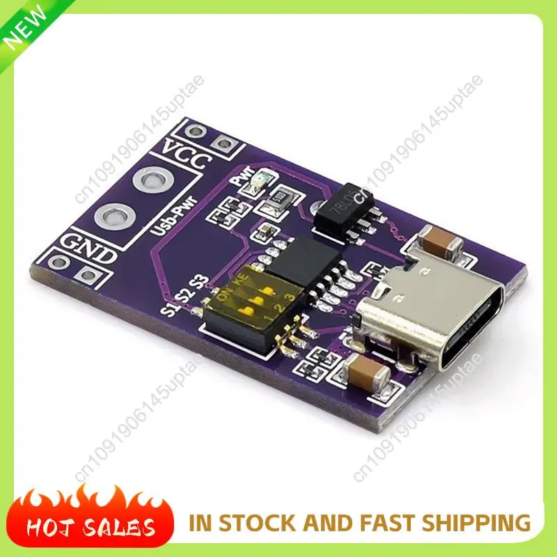 

N88R 3 шт. Type-C QC PD2.0 PD3.0 к DC пародия, триггер быстрой зарядки, детектор опрокидывания, USB-PD, блок питания для ноутбука, сменная плата