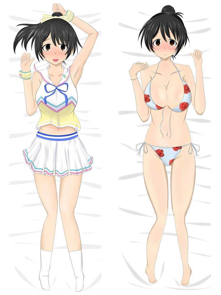 

Dakimakura Anime Pillow Cover Miu Yaguchi Double Sided Print 2Way Cushion Bedding Festival Gifts Gifts