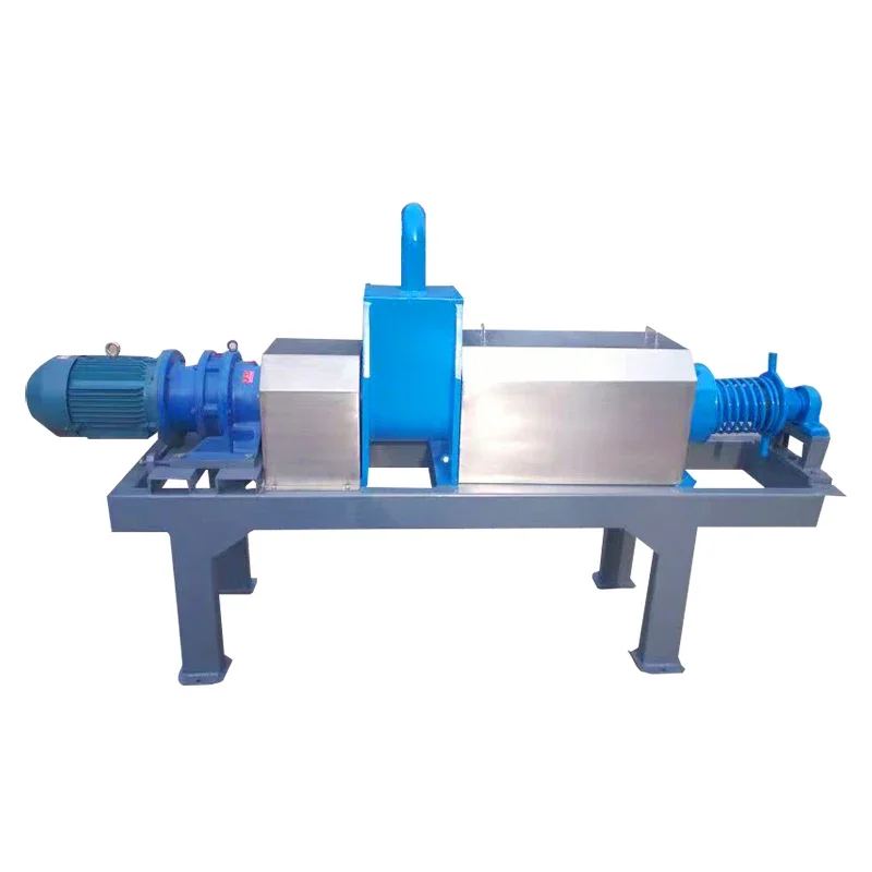 

made-in-china poultry cow pig chicken dung manure dewatering machine solid liquid separator