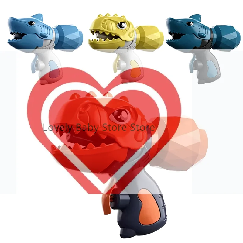 

1 шт. летний мини-водный пистолет в виде динозавра или акулы для мальчиков и девочек, для водных боев на открытом воздухе, интерактивная игрушка для совместных игр родителей и детей