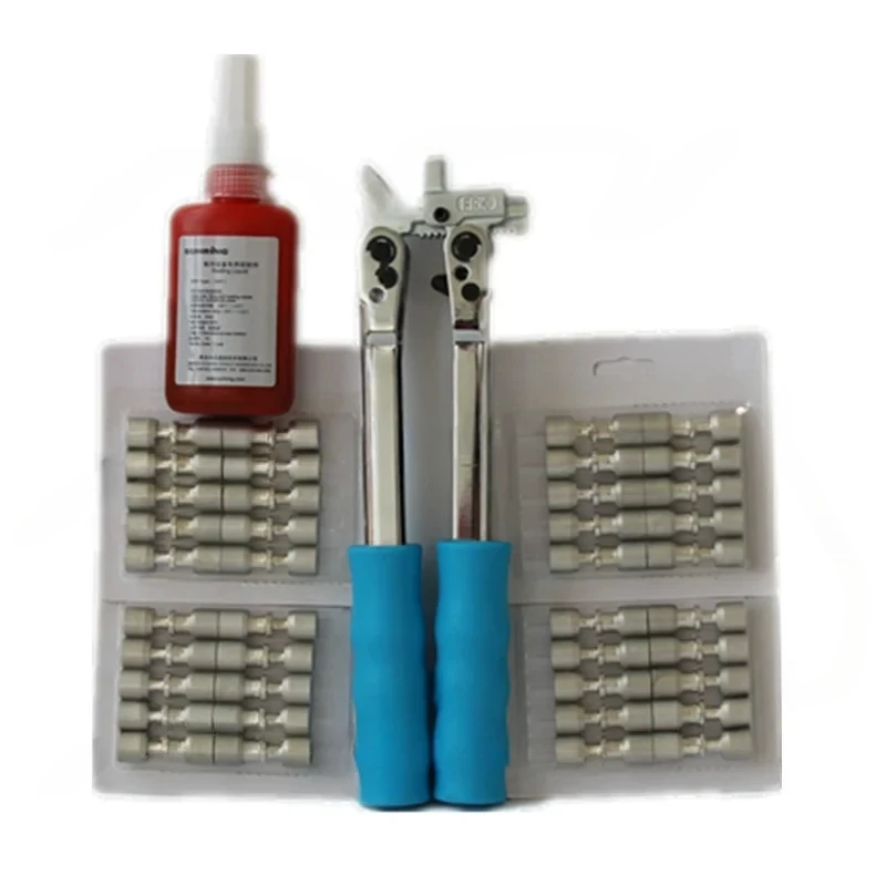 Refrigerator Repair Welding-Free Tool Set Composite Sealing Liquid Frk Press Plier With 50 80 Pcs Lock Ring
