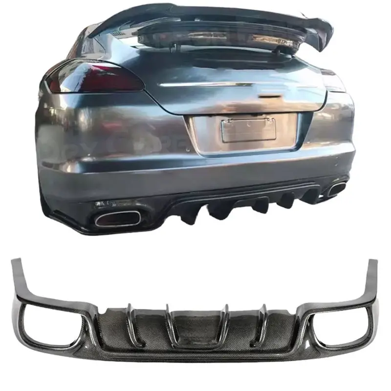 

Carbon Fiber Rear Diffuser for Porsche Panamera 970 970.1 970.2,100% TESTED WELL