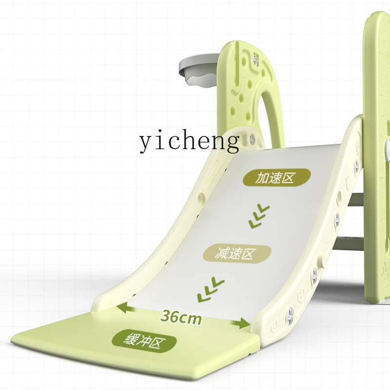 Tqh Children Slide Indoor Small Folding Slide Baby Foot Stool Multifunctional Sliding Board