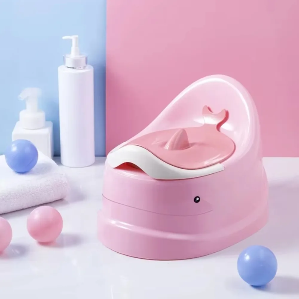

Anti-leakage Toddler Potty Portable Reusable Baby Hygiene Toilet Stable Base Non Slip Urination Plastic Pot Car Travel