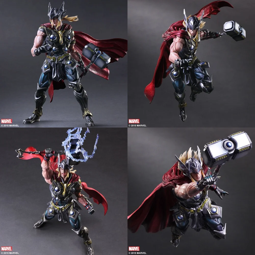 アベンジャーズ インフィニティ ウォー ソー アクションフィギュア 関節付き コレクタブルトイ デスクトップモデル オーナメント 子供の誕生日プレゼント