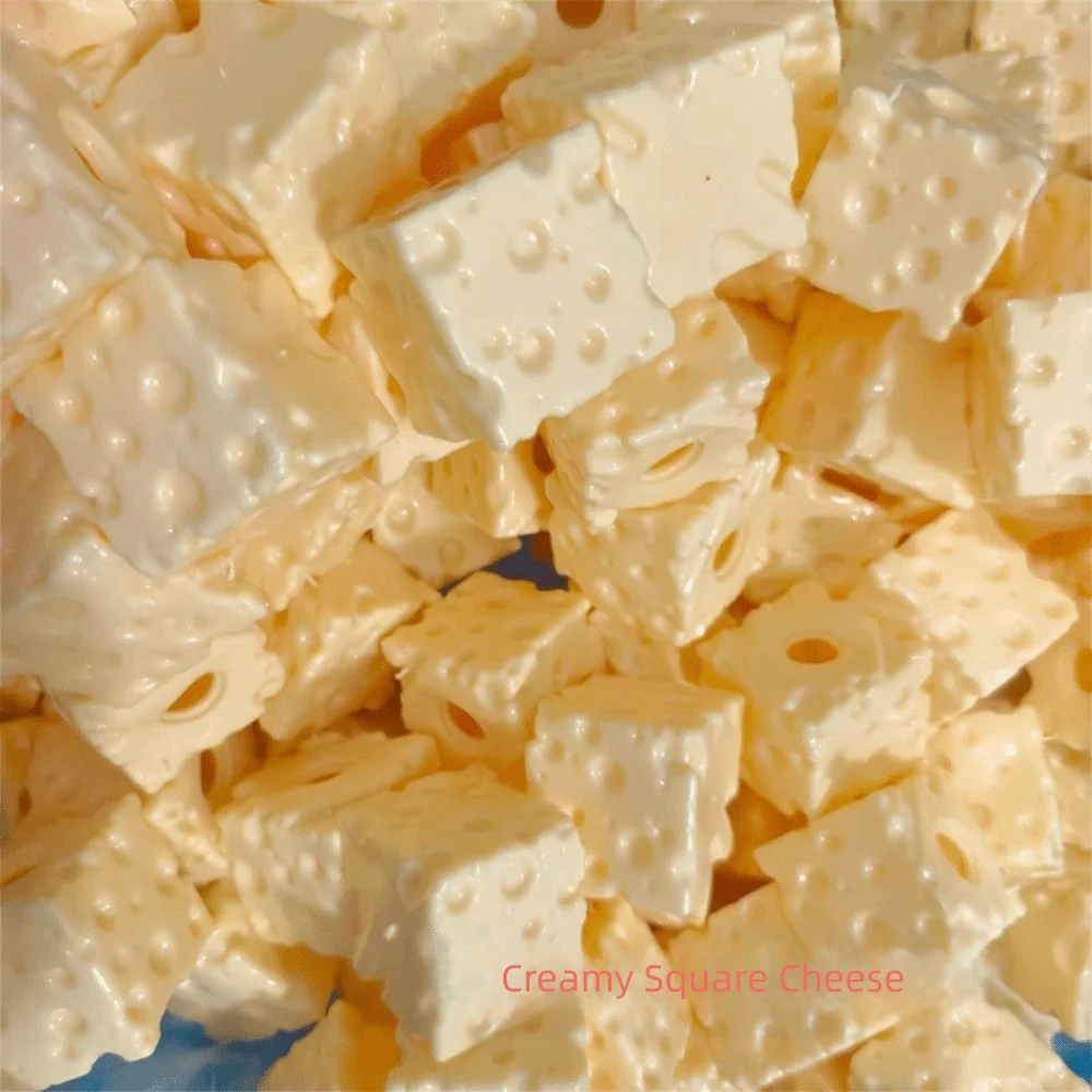 Creative Triangle Square Cheese Ball Skin Soft TPR Squeeze DIY Empty Ball Skin Handmade With Lid DIY Pressure Ball Kit