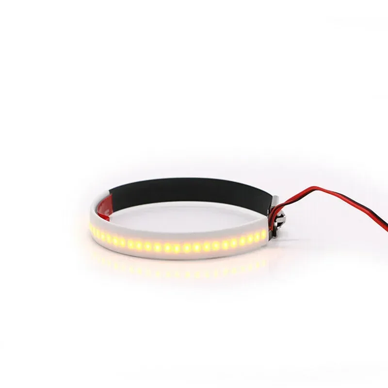 

Motorcycle LED Shock Absorbing Strip Lights Circular Turn Signal Fork Light