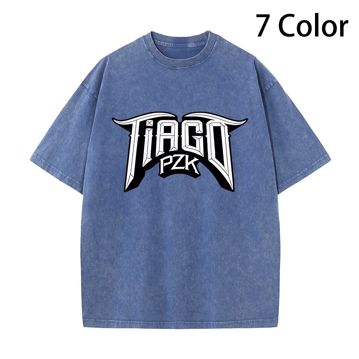 Tiago PZK Merch Hoodies Rap Merch T Shirt Short Sleeve Unisex Fashion Tee