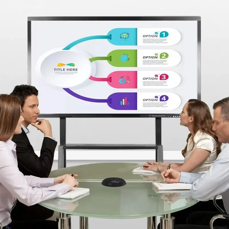 The new 50-98-inch all-in-one computer i5 i7 processor large screen is suitable for business education stock windows