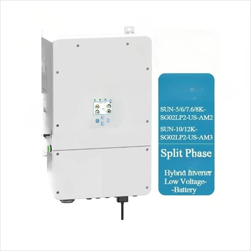 For 12kW Hybrid Solar Split Phase Inverter 48V IP65 Protection 97.6% Efficiency
