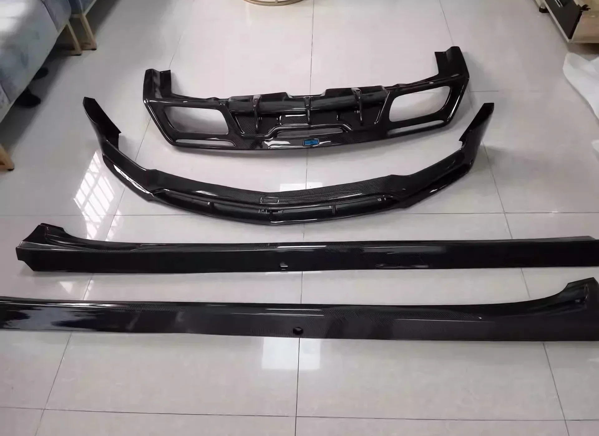 Body Kit Front Rear Lip Side Skirt Tail Wing for Cadillac CT5 Front Shovel Car Accessories