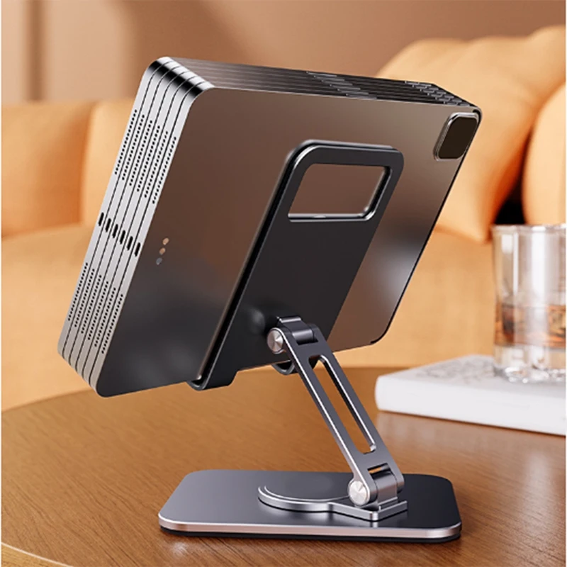 360°Rotatable Phone Holder For Desk, Adjustable Angle Height Phone Stand,Foldable Phone Holder For All Phone Device image 3