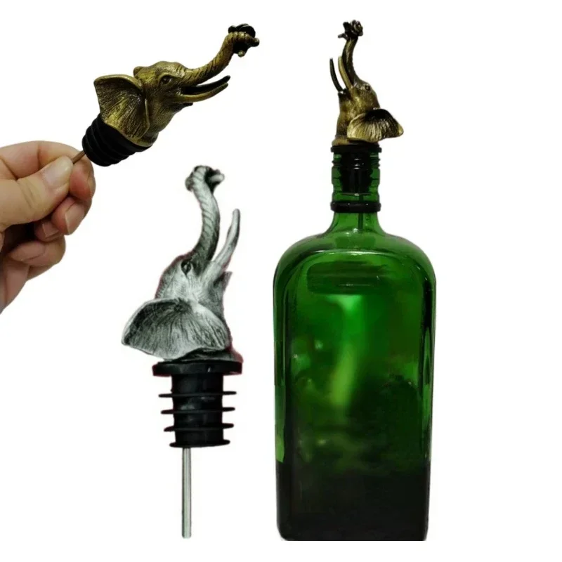 رائعة طويلة متخبطة الفيل مدفق النبيذ العالمي زجاجة النبيذ الفم المنزل بار أداة شركة مركز تسوق الهدايا الترويجية #1
