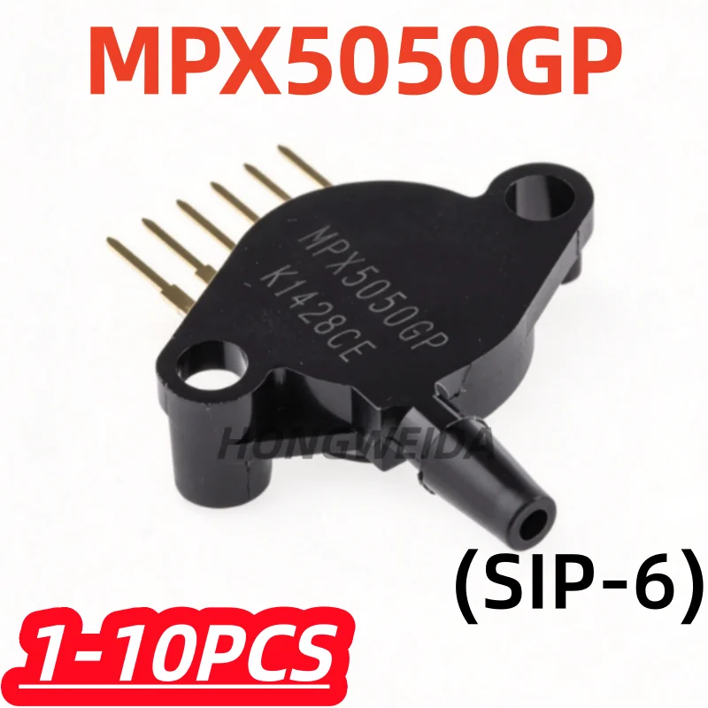 1-10Pcs/lot 100% New MPX5050GP MPX5050 SIP-6 Pressure Sensor Original