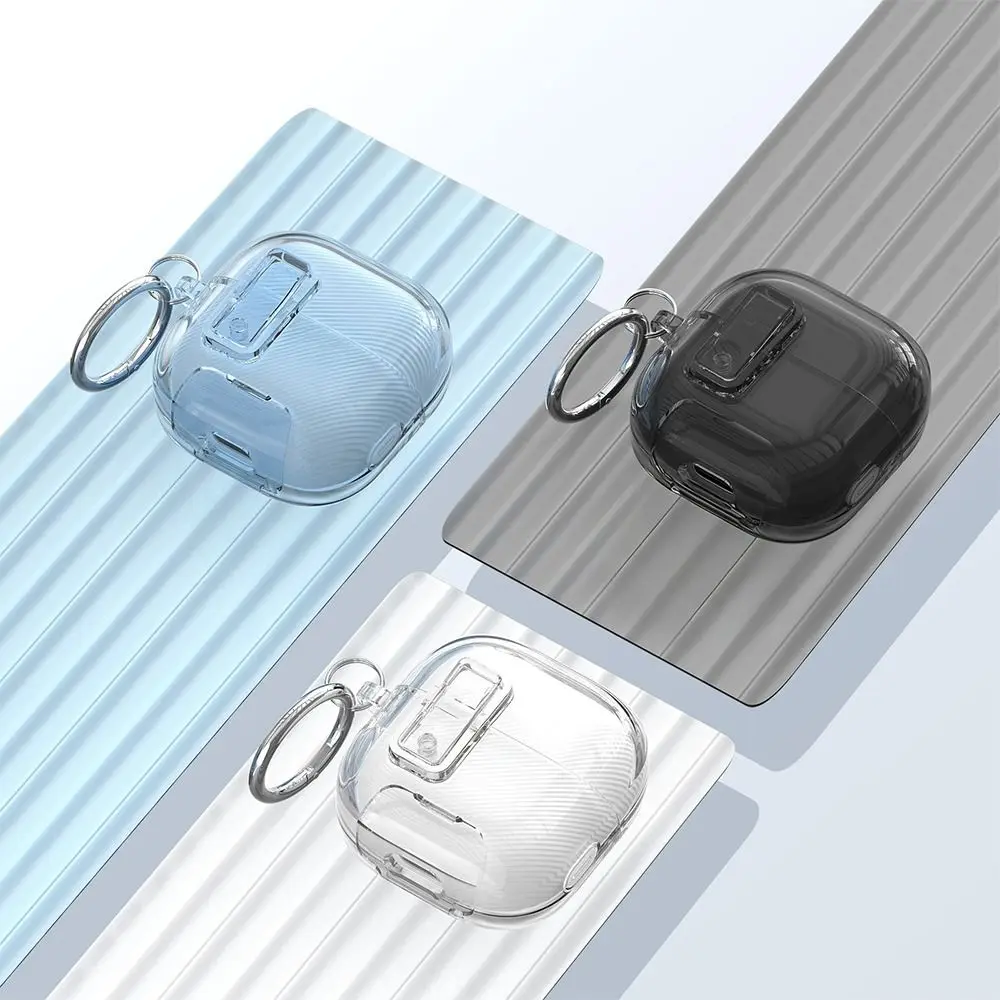Shockproof Earphone Case Anti Scratch TPU Protective Case Portable with Phone Stand Earbuds Cover for Huawei FreeClip2