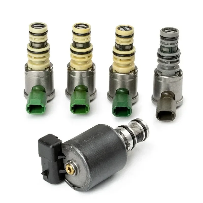 1 Set 5L40E Transmission Solenoid Valve Kit for BMW 328i 525i 325i 330i 530i X5 Z3 Z4 X3 2001-2007 For Cadillac Catera CTS SRX