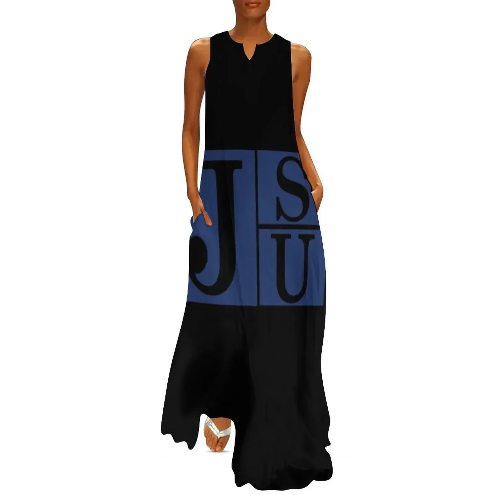 

JACKSON STATE UNIVERSITY Long Dress Evening gown Summer skirt women's clothing korea stylish women clothes Dress