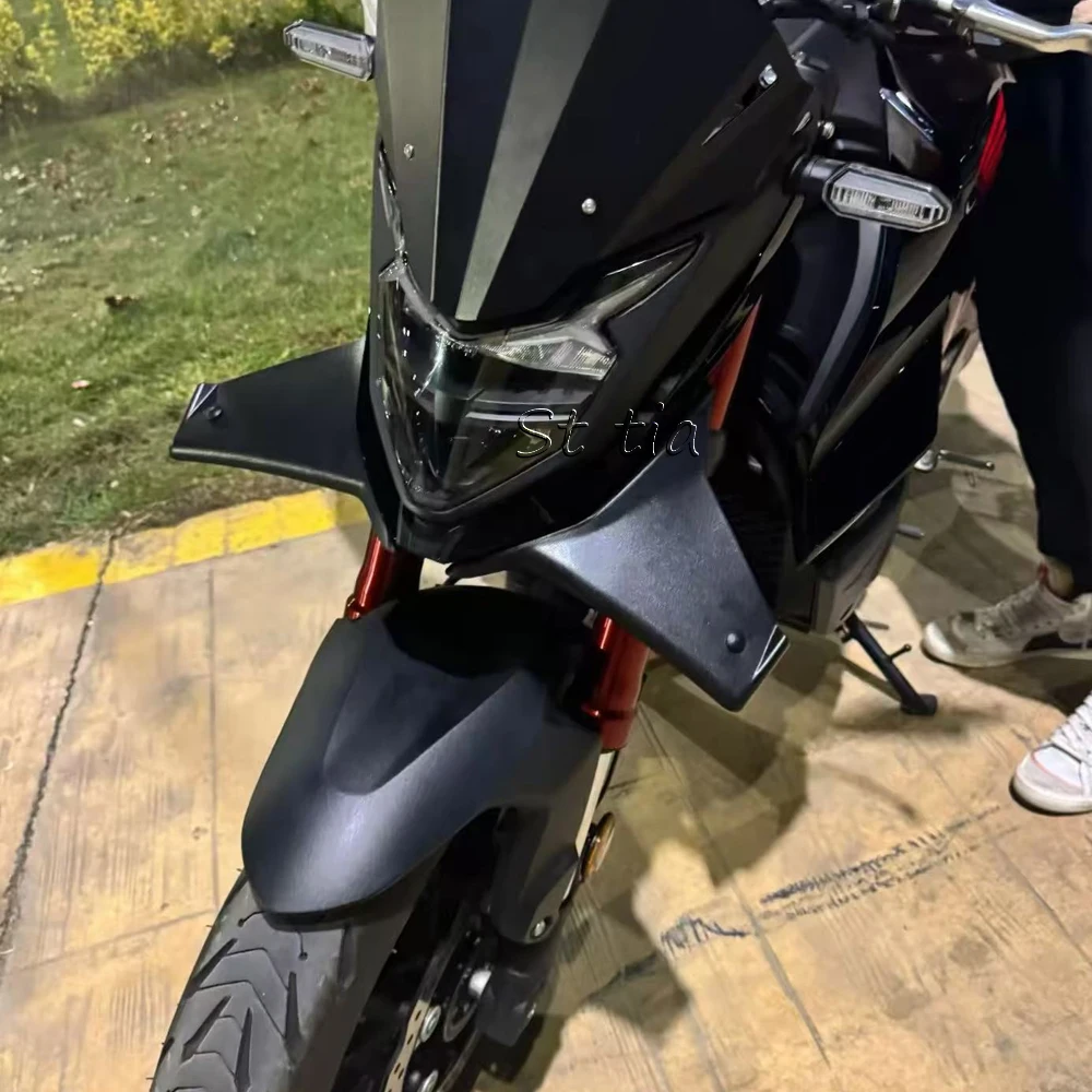 Spoiler dianteiro da motocicleta para honda cb750 hornet cb 750 hornet 2023 2024 2025 esporte downforce nu fortal spoilers asa deflect