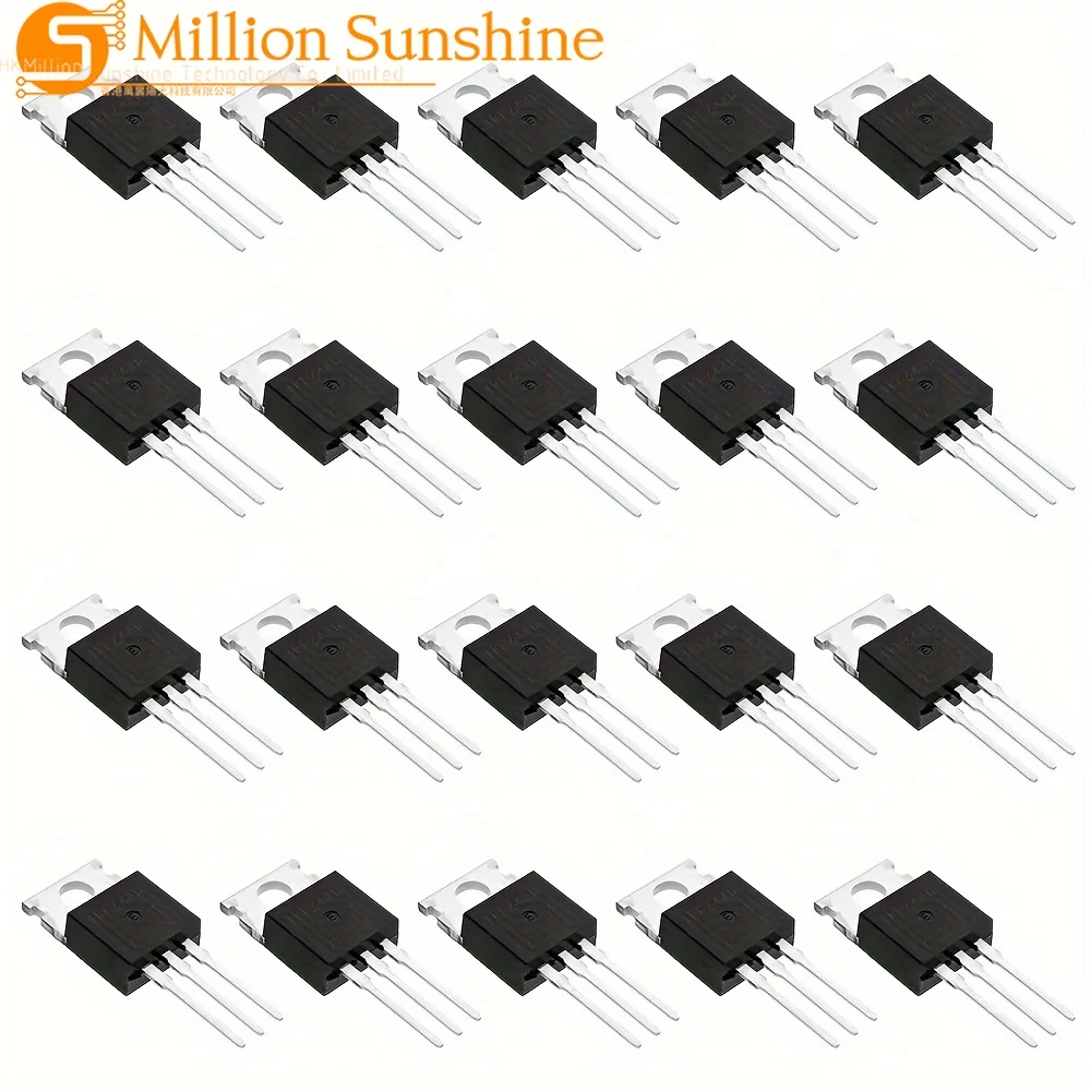 20pcs IRFZ44N IRFZ44 N-Channel MOSFET Transistor, International Rectifier Power 49 A 55 V,3-Pin