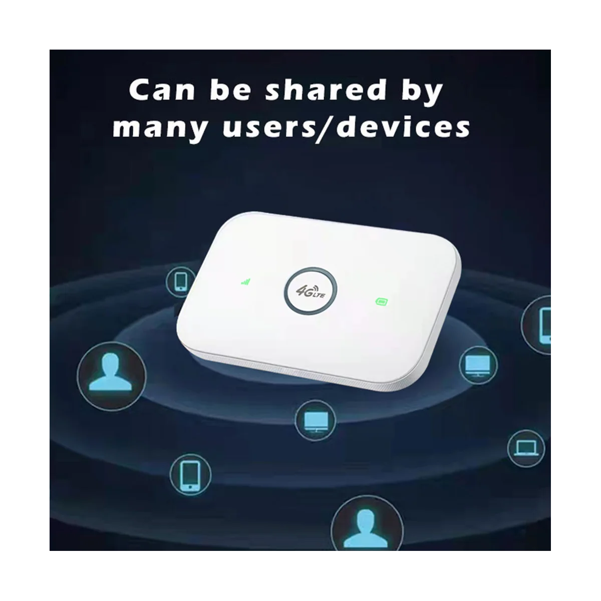 4G MiFi Pocket WiFi Router 150Mbps WiFi Modem Car Mobile Wifi Hotspot Wireless con Slot per Sim Card Wireless MiFi