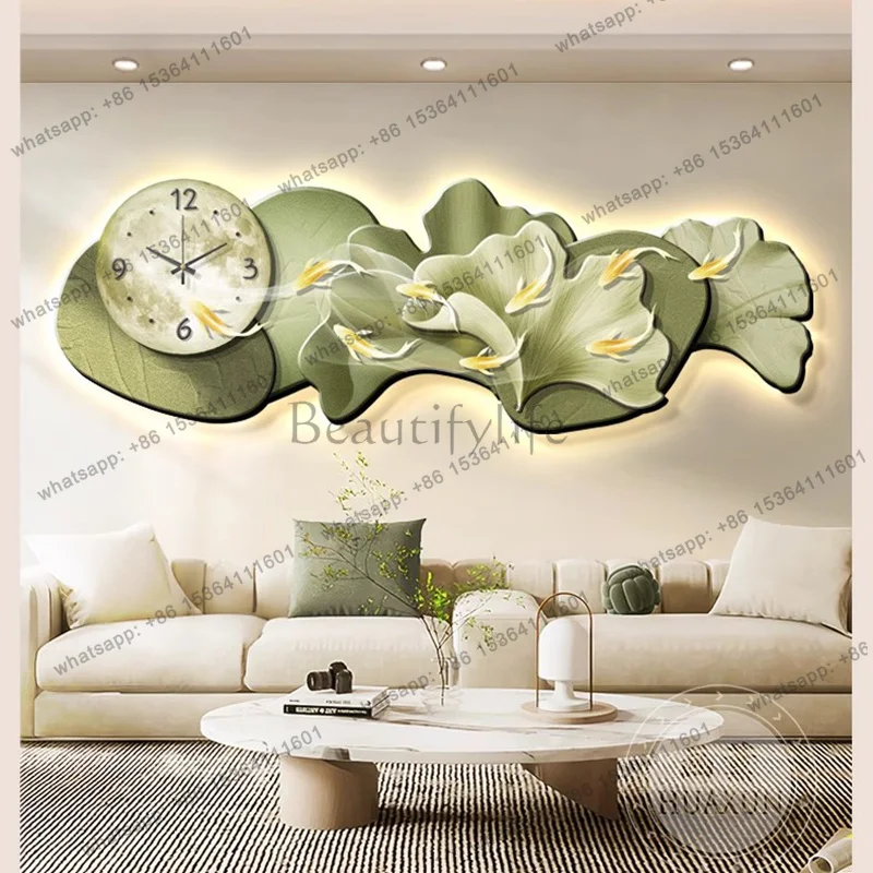 Best Sellers Led Modern Wall Clock Luxury Digital Living Room Art Mural Restaurant Wall Watch Nordic Minimalist Reloj Pared Home
