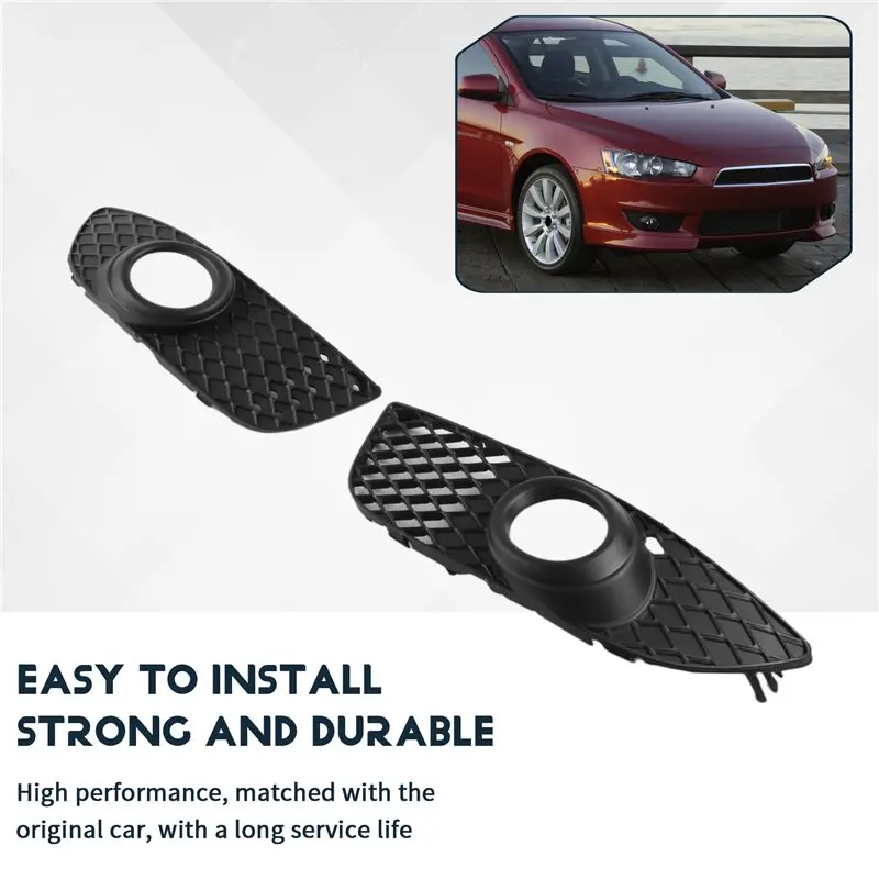 AEE5-Car Front Fog Light Frame 8321A263 8321A264 For Lancer 2008-2012
