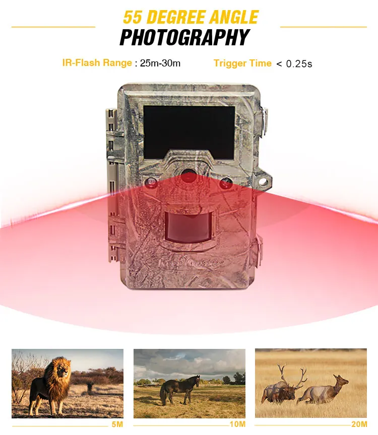 KG762 Trap Imagimg Scouting Night Vision Game 20Mp Wild Trail  for Hunting