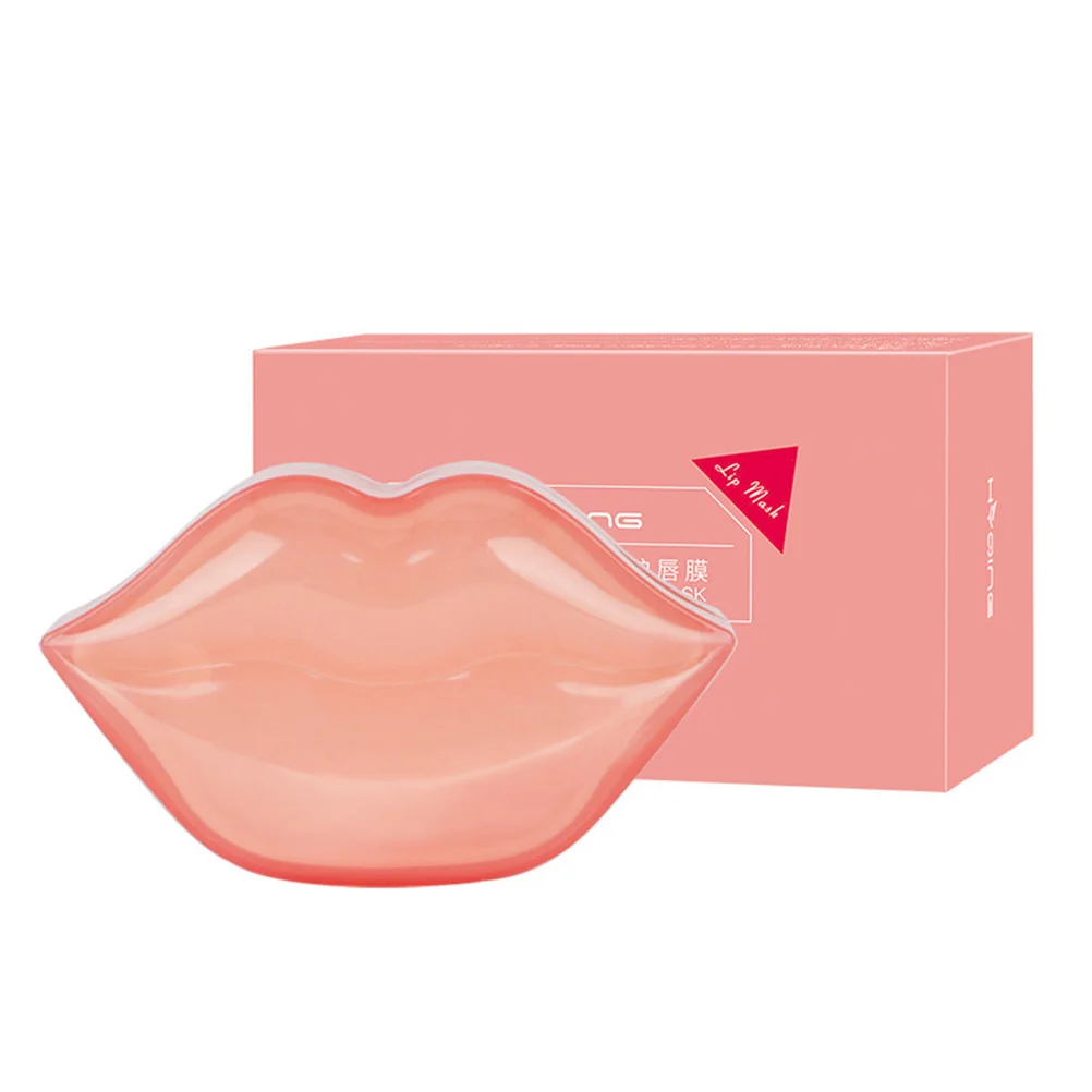 20Pcs Lip Mask Collagen Moisturizing Essence Softening Repair Night Care Patches Nourish Boost Lip Smooth Skin